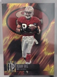 1995 Pinnacle Team Pinnacle Jerry Rice and Tim Brown #5 49ers Raiders HOF - Picture 1 of 2