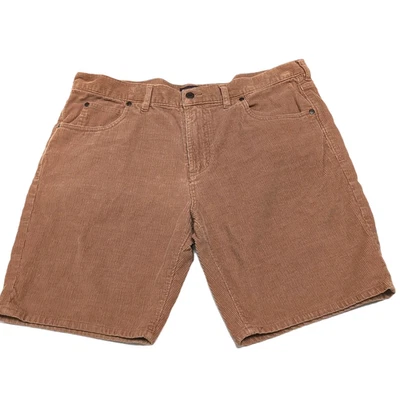 Pantalones Cortos de Pana Reyn Spooner Para Hombre Talla 36 Marrón Tostado Algodón DEFECTO LEER Foto 1 de 4