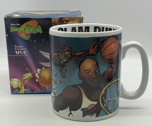 Warner Bros Slam Dunk Vintage 1996 Michael Jordon Space Jam Jumbo Mug - Picture 1 of 11