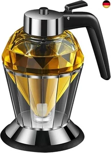DEARBAG Honigspender aus Glas 200?ml mit Ständer, Dispenser für Sirup, O - Bild 1 von 7