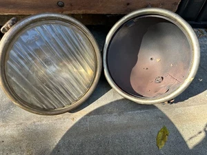 Original 1928 1929 Ford Model A Headlamp Headlight 1 Complete 1 Casing - Bild 1 von 5