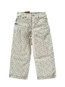 Polo Ralph Lauren Girls Floral Print Wide-Leg Jeans Multi Size 6X NWT - Picture 1 of 9