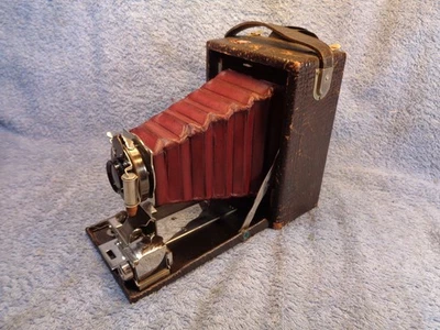 DE COLECCIÓN 1900 EASTMAN KODAK PREMO Nº Cámara plegable de película de 1 cartucho Rochester NY Foto 1 de 4