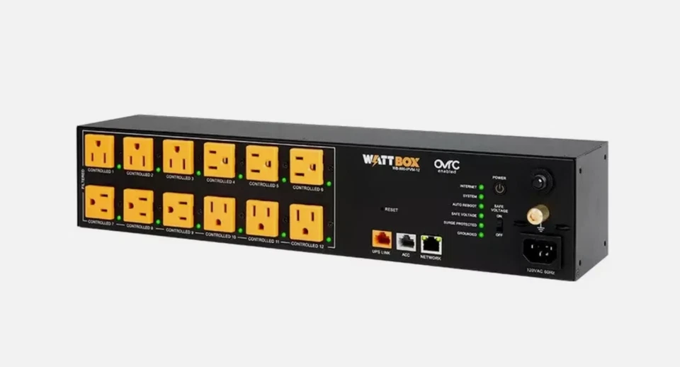 Watt Box WB700-IPV 12 700 Series 12-Outlet IP Power Conditioner - Image 1 of 1