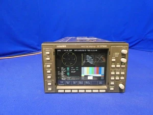 Leader LV5700A Multi SDI Monitor Waveform Vector w/ 3 Modules Read Ad, Noisy Fan - Picture 1 of 17