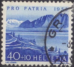(SW171)1953 Pro Patria40c+10c Blue and light blueow545 - Picture 1 of 1