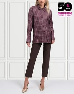RRP€249 SANDRO Thia Silk Twill Shirt Size 1 S Floral Long Sleeve Collared - Picture 1 of 10