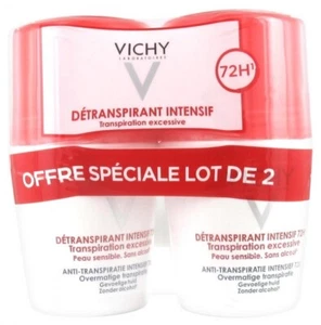 Vichy Deodorant Stress Resist Anti-Perspirant Roll-On 72h (2x 50ml) - Picture 1 of 5