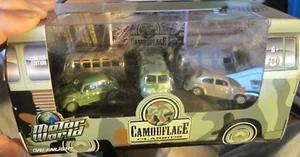 Greenlight Motor World ‘2013 Volkswagen VW Camouflage Classics Van / Limited Edi - Picture 1 of 1