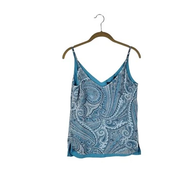 Cami reversible para mujer White House Black Market XXS Oasis estampado cachemir nueva con etiquetas Foto 1 de 4