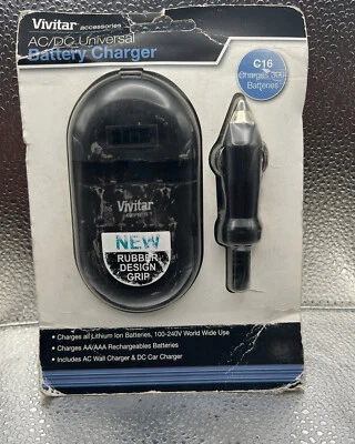 Vivitar Series 1 AC/DC Universal Battery Charger C16 Brand New! - Image 1 of 2