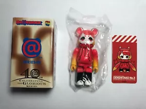 "Medicom 100% ladrillo de oso 40 Be@rbrick serie 40 artista ""Denshitako no.3" - Imagen 1 de 2