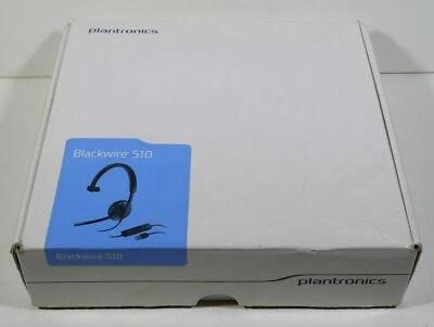 Plantronics Blackwire C510 Monochrom USB Über-kopf- Computer Headset Neu IN Box - Bild 1 von 2
