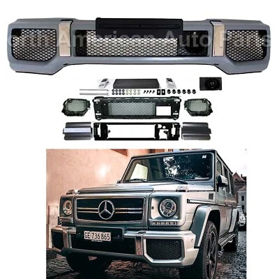 G63 Bumper Set Full Kit G-Wagon Body Kit G65 1990-2018 G500 G550 G55 Low - Image 1 of 4