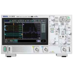 Oscilloscope Digital RIGOL DHO812 2-Ch Tabletop Touchscreen 100 MHz 1.25 GSa/s - Picture 1 of 6