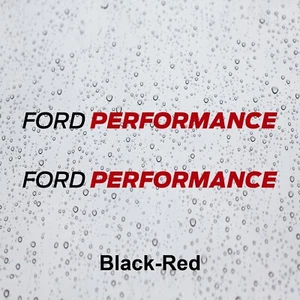 2pcs FORD PERFORMANCE Decal Vinyl Stickers for Ford Mustang - Picture 1 of 19