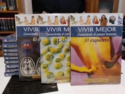 VIVIR MEJOR, CONOCIENDO EL CUERPO HUMANO -  18 TOMOS PRECINTADOS - Imagen 1 de 4