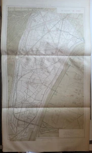 Paris 16 ème - Préfet POUBELLE Très Rare Plan de 1893 - 1/5000 (66 x 118 cm) - Picture 1 of 4