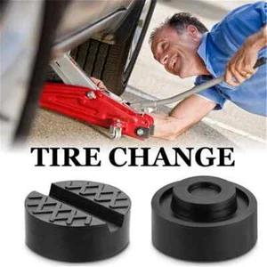 Universal Slotted Car Jacks Rubber Pad High Strength Jacks Lifting Disk Jacking - Picture 1 of 14