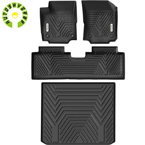 Front + Rear Floor Mats + Cargo Liner for 2018-2024 Chevrolet Equinox All Season - Picture 1 of 8