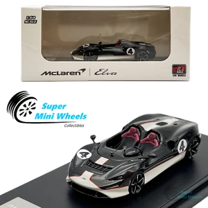 LCD Modelle 1:64 - McLaren Elva #4 (schwarz) Druckgussmodell - Bild 1 von 6