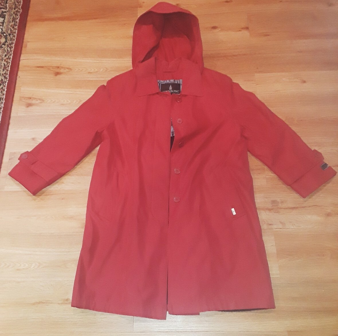 London Fog Lined Trench Coat Women's 