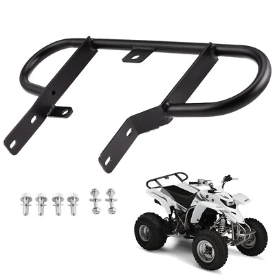 For Yamaha Blaster YFS 200 Black 1988-2006 ATV Rear Back Wide Grab Bar Bumper - Image 1 of 4