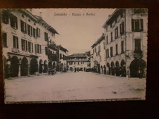 cartolina Gavardo - piazza e portici