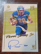 PIERRE STRONG JR 2022 LUMINANCE Autograph Rookie Card YEAR ONE!  Blue Auto