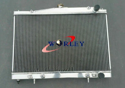 Radiador de aluminio de 50 mm para Nissan SKYLINE R33 R34 GT GTT GTR 1993-2003 AT automático Foto 1 de 4