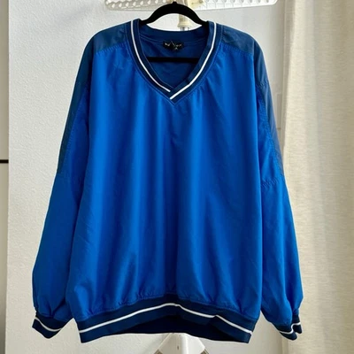 Vintage Nike Golf Jersey V-Neck Nylon Sweater - Image 1 of 4