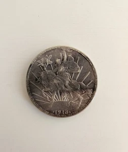 1913 Mexiko Silber Peso Caballito Stempelglanz - Bild 1 von 2