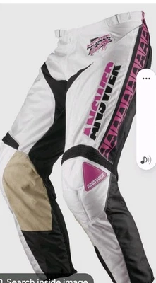 Pantalones para mujer Answer Racing Motocross Off Road rosa con 24" X 26" RETRO talla 28 Foto 1 de 4