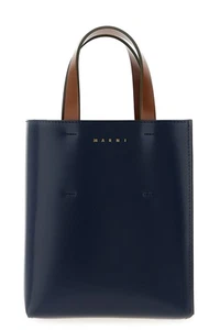 MARNI Museo Mini Blue/Gray Top Handle Bag New & Authentic - Picture 1 of 3