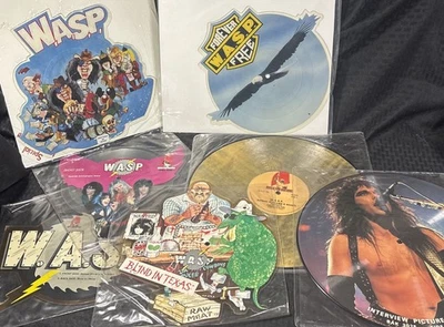 W.A.S.P - Lot of 7 - HEAVY METAL ROCK VINYL RECORD LOT  - Image 1 of 4
