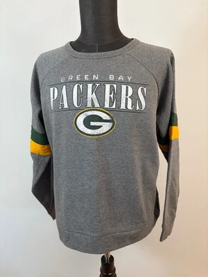 Sudadera Pullover Green Bay Packers Para Mujer 2XL Gris Manga Larga Nueva Con Etiquetas Foto 1 de 4