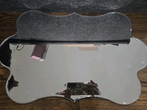 RARE Pottery Barn Kids Mirror Beveled Wall Hanging Frameless  - Picture 1 of 5