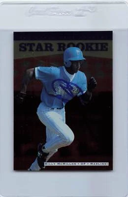 1996 Upper Deck #236 Billy McMillon Marlins Signed Auto *G5950 - Image 1 of 2