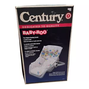Vintage Cenutry Kanga ROCK A ROO "BABY ROO" PORTABEBÉS/ROCKER CON OSOS - Imagen 1 de 3