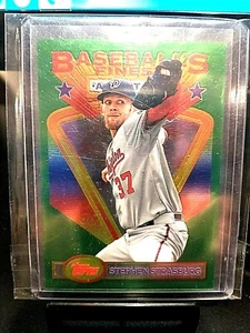 2013 STEPHEN STRASBURG TOPPS FINEST 1993 ALL STAR DESIGN #93AS-SS PRISTINE. - Picture 1 of 7