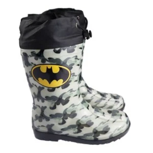 DC Comics Batman Kinder Jugend Stiefel Gummistiefel Regenstiefel 25-34 - Bild 1 von 3