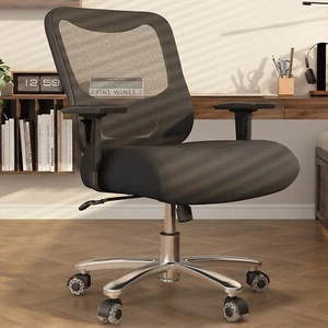 Computer Chair Desk Chair Executive Office Chair for Heavy Duty People 500lbs - Picture 1 of 10
