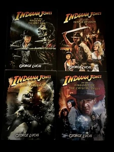 Indiana Jones™ GEORGE LUCAS Raiders Temple Crusade Kingdom SCREENPLAY SCRIPT SET - Imagen 1 de 18