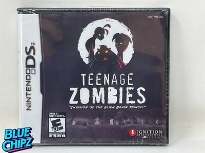 Teenage Zombies Invasion Of The Alien Brain Thingys Nintendo DS Factory Sealed. - Image 1 of 4