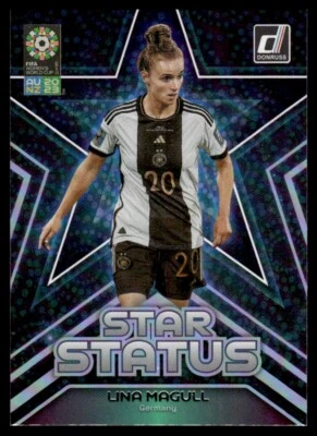 2023 Donruss Womens Fifa World cup Star Status Lina Magull Dutch #11 - Image 1 of 2