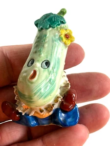 De colección Japón Cabeza de Calabaza Veggie Hombre Halloween Sal Pimienta - Imagen 1 de 8