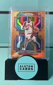 2021-22 Panini Prizm Scottie Barnes Rookie /49 Orange Raptors - Picture 1 of 2