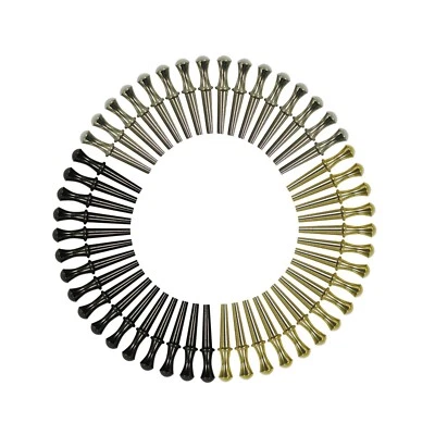 48 Pieces Metal Cribbage Board Pegs, Cribbage Board Pins Fit 1/8 Hole - 3 Colors - Image 1 of 4