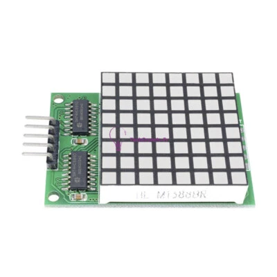 NEW 8x8 Square Matrix Red LED Display Dot Module For Arduino raspberry - Photo 1/4