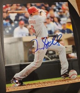 Drew Stubbs Autograph Signed 8x10 Cincinnati Reds - Picture 1 of 1